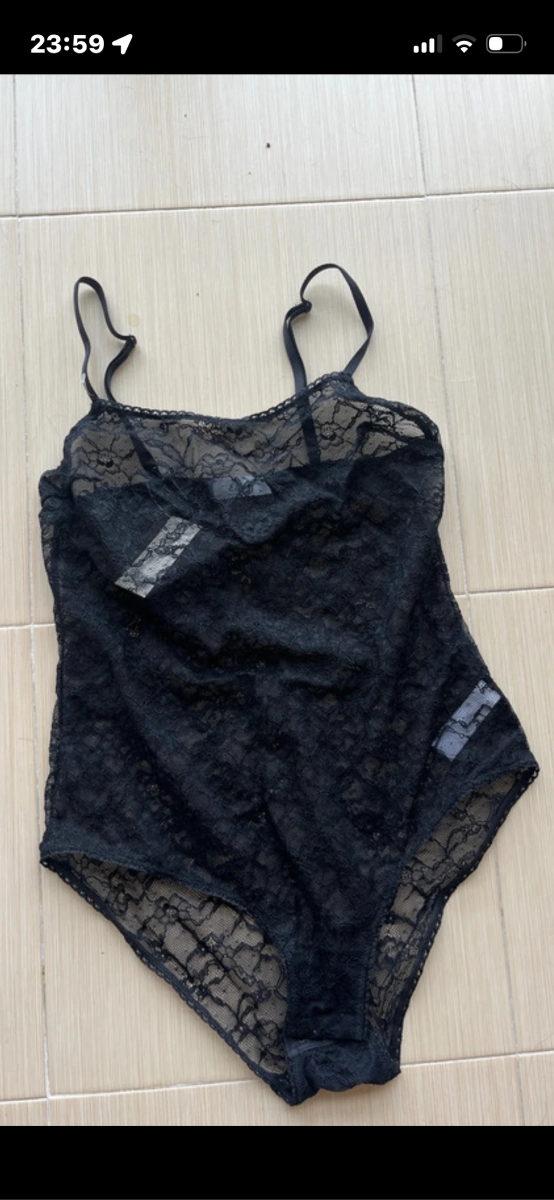 Body talla M etam negro